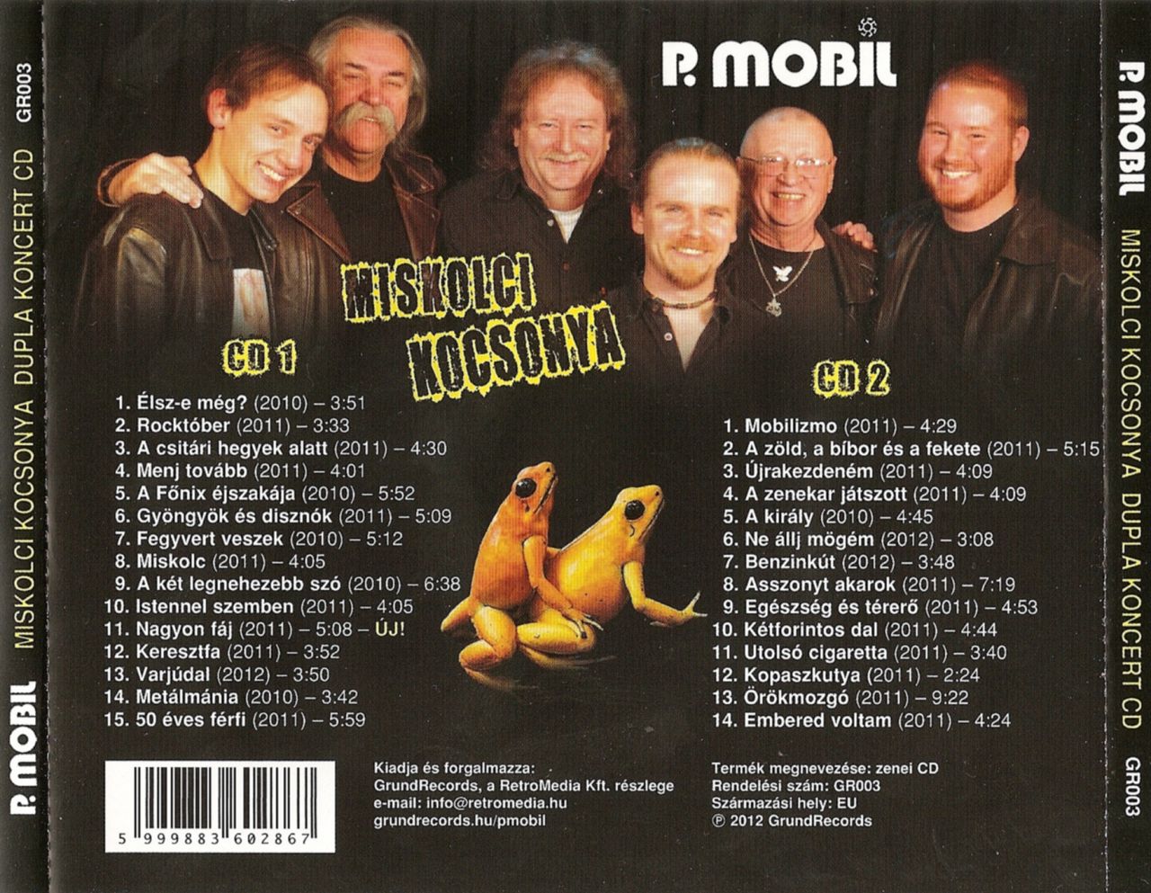 P. Mobil: Miskolci Kocsonya (CD) P. Mobil: Miskolci Kocsonya (CD)