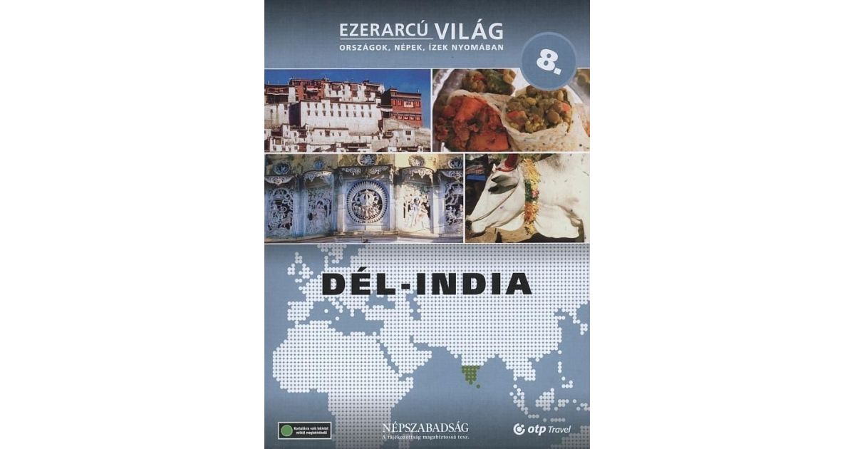 Ezerarcú világ DélIndia DVD Dalnok Kiadó Zene és DVD Áruház