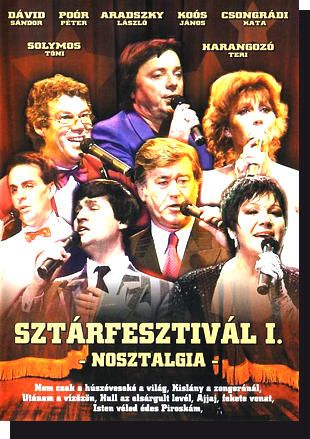 Sztárfesztivál I.: Nosztalgia DVD Sztárfesztivál I.: Nosztalgia DVD