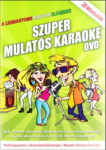 Szuper Mulatós Karaoke (DVD)