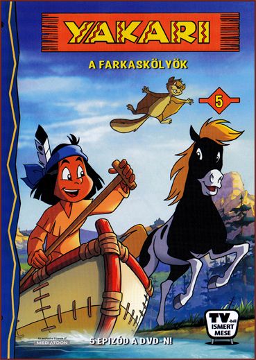 Yakari: A farkaskölyök (DVD)
