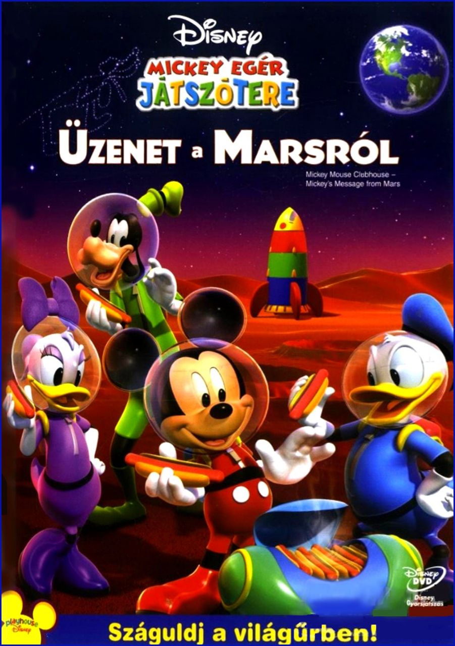 Mickey egér játszótere - Üzenet a Marsról (DVD)