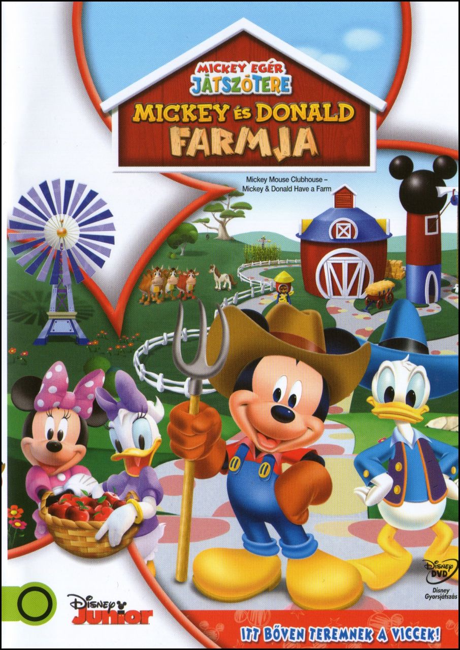 Mickey Egér játszótere: Mickey és Donald Farmja (DVD)