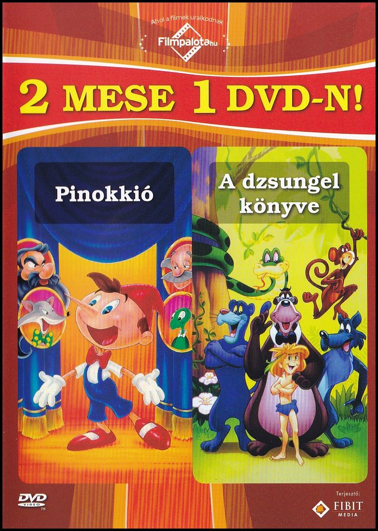 Pinokkió / A dzsungel könyve (DVD) Pinokkió / A dzsungel könyve (DVD)