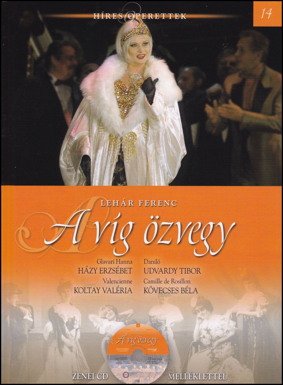 A víg özvegy - zenei CD melléklettel (könyv) A víg özvegy - zenei CD melléklettel (könyv)