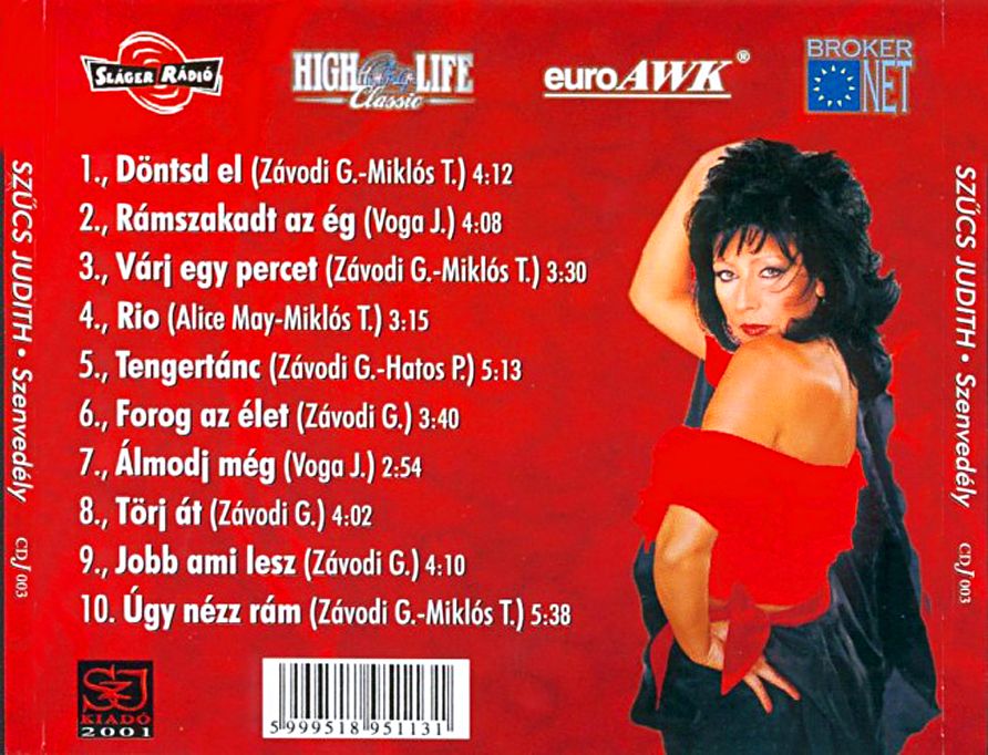 Szücs Judith: Szenvedély (CD)