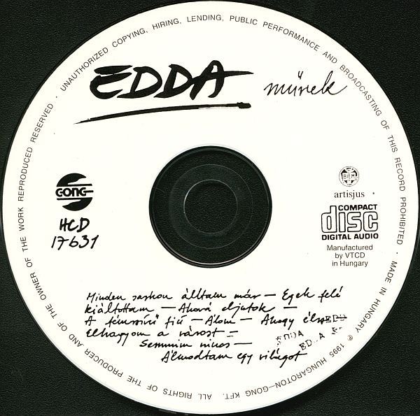 Edda művek: Edda művek (CD) Edda művek: Edda művek (CD)