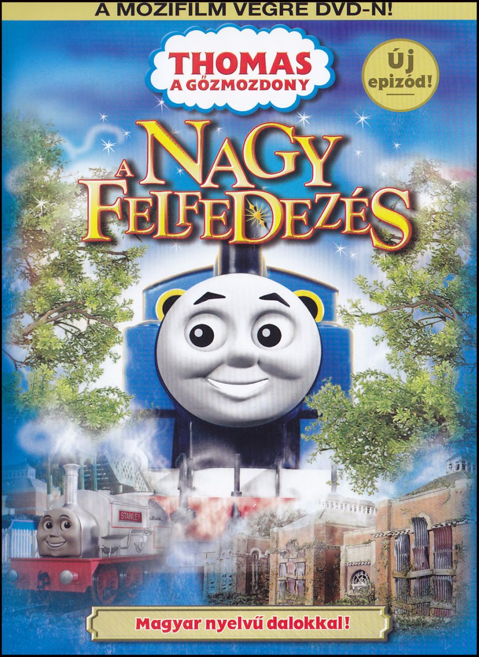 Thomas a gőzmozdony: A nagy felfedezés – Új epizód, a mozifilm! (DVD) Thomas a gőzmozdony: A nagy felfedezés – Új epizód, a mozifilm! (DVD)