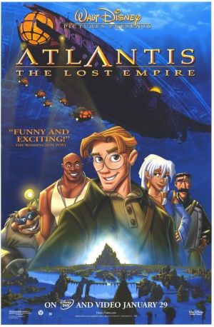 Disney: Atlantisz - Az elveszett Birodalom (DVD)