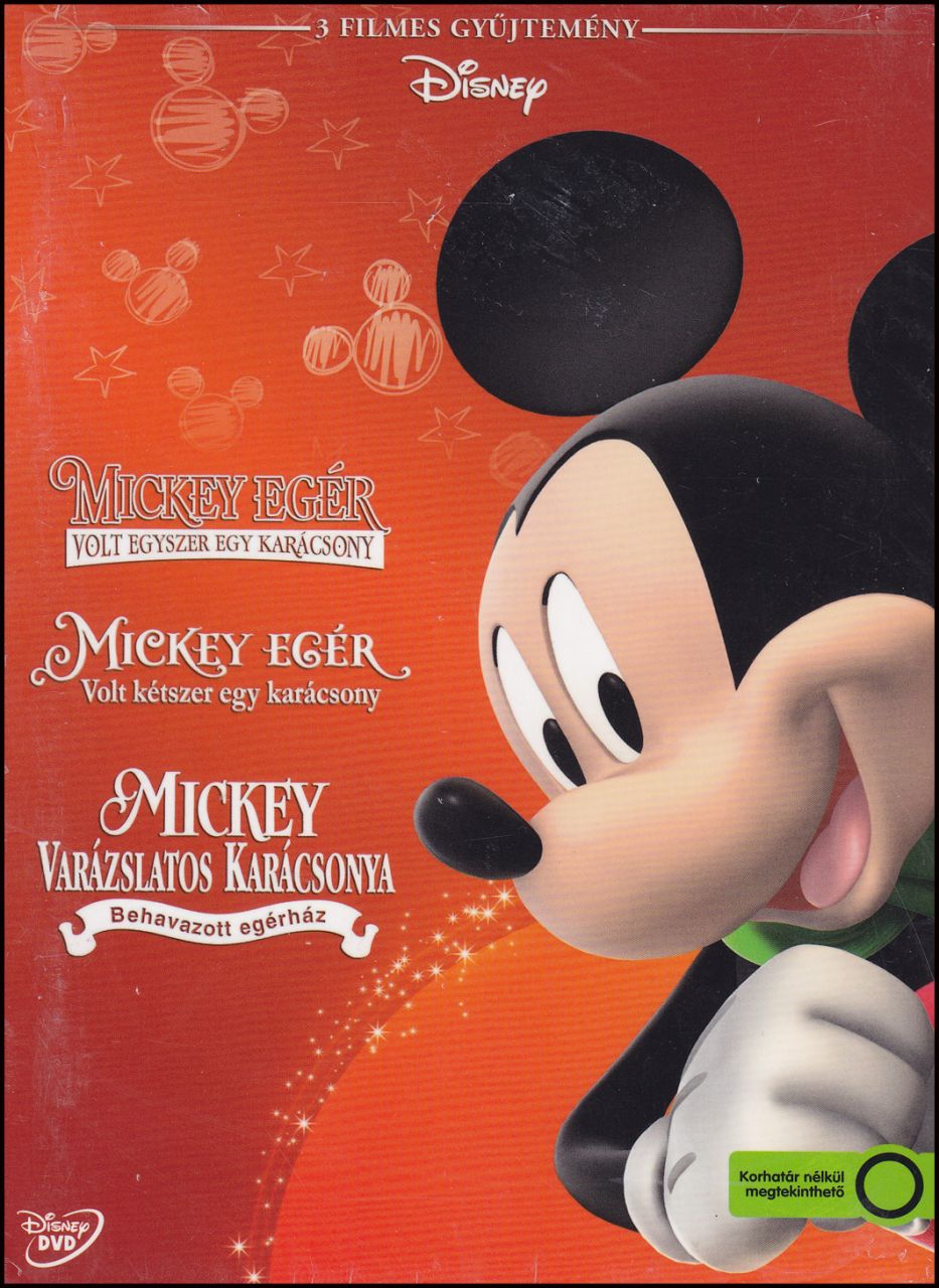 Disney 3 filmes – Mickey egér Volt egyszer egy karácsony – Volt kétszer egy karácsony – Mickey varázslatos karácsonya (DVD)