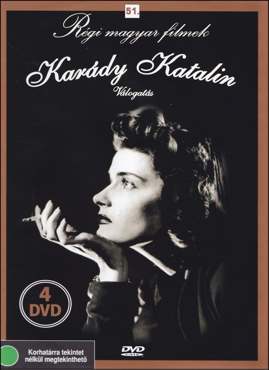 Karády Katalin Válogatás 4 DVD (DVD) Karády Katalin Válogatás 4 DVD (DVD)