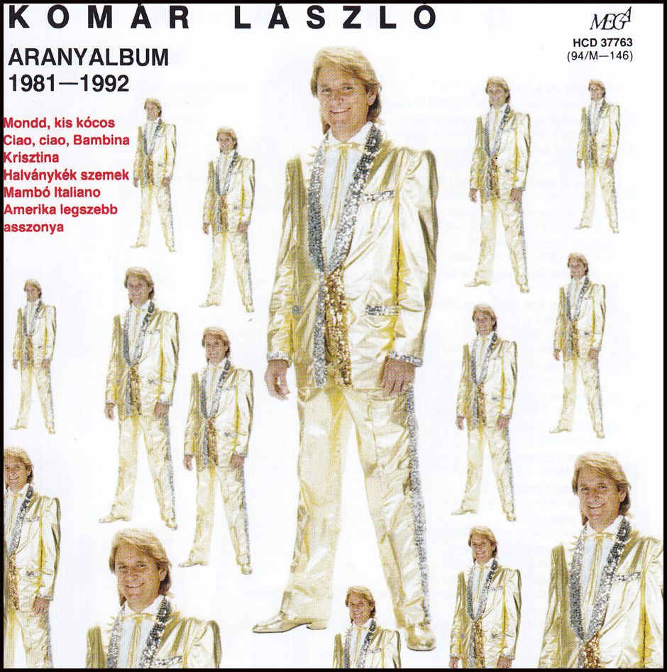 Komár László: Aranyalbum (CD) Komár László: Aranyalbum (CD)