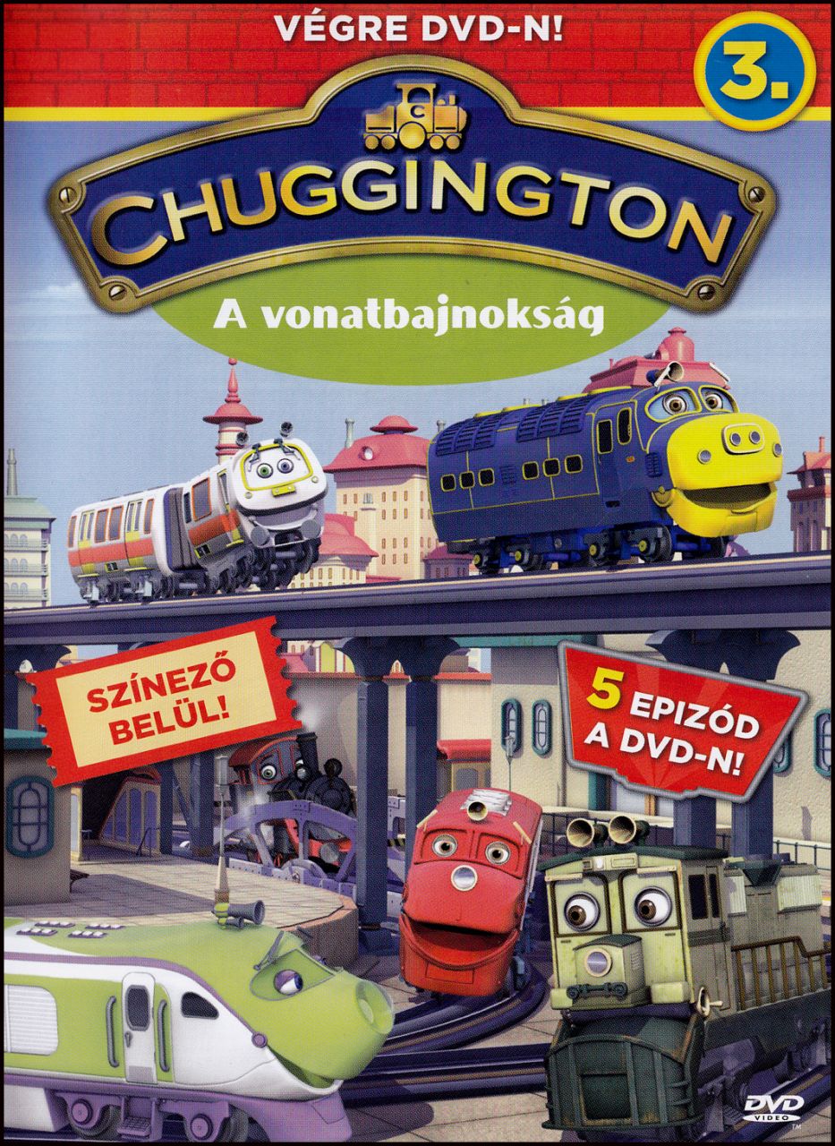 Chuggington: A vonatbajnokság (DVD)