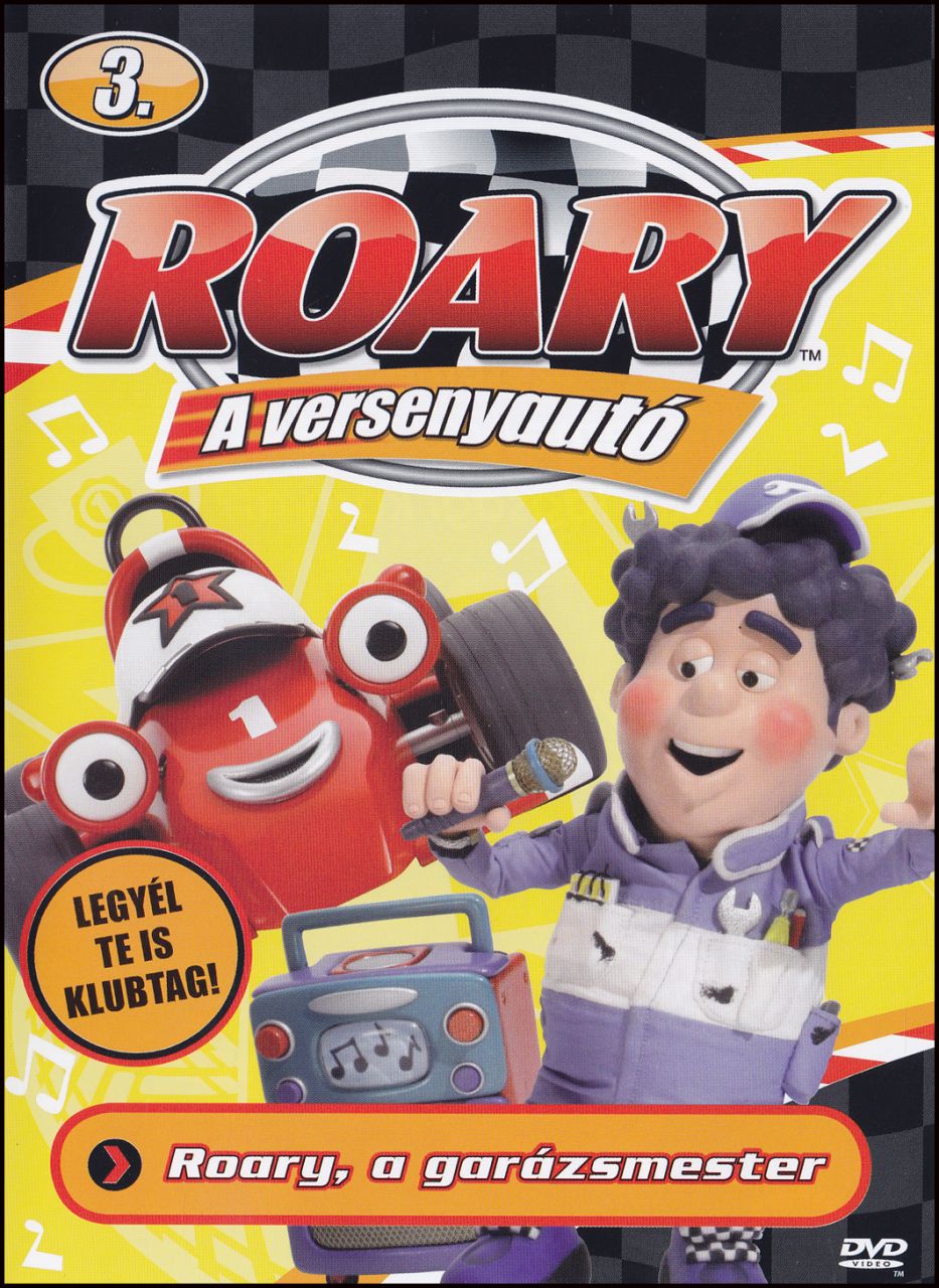 Roary a versenyautó Roary a garázsmester 3. (DVD)