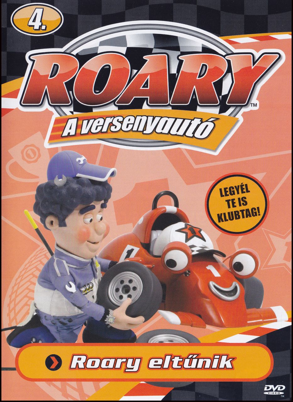 Roary a versenyautó Roary eltűnik 4. (DVD)