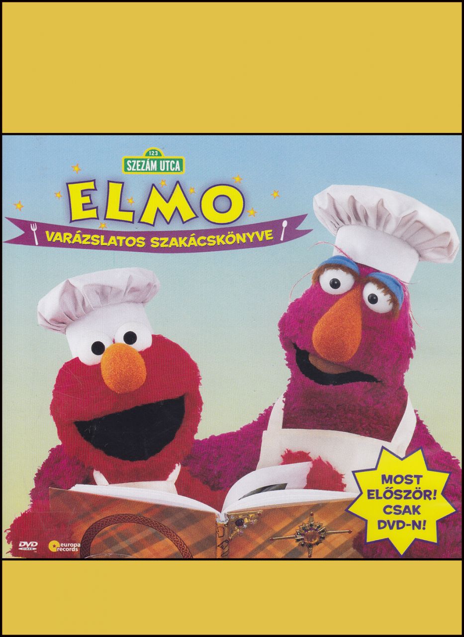 Szezám utca Elmo varázslatos szakácskönyve (DVD)
