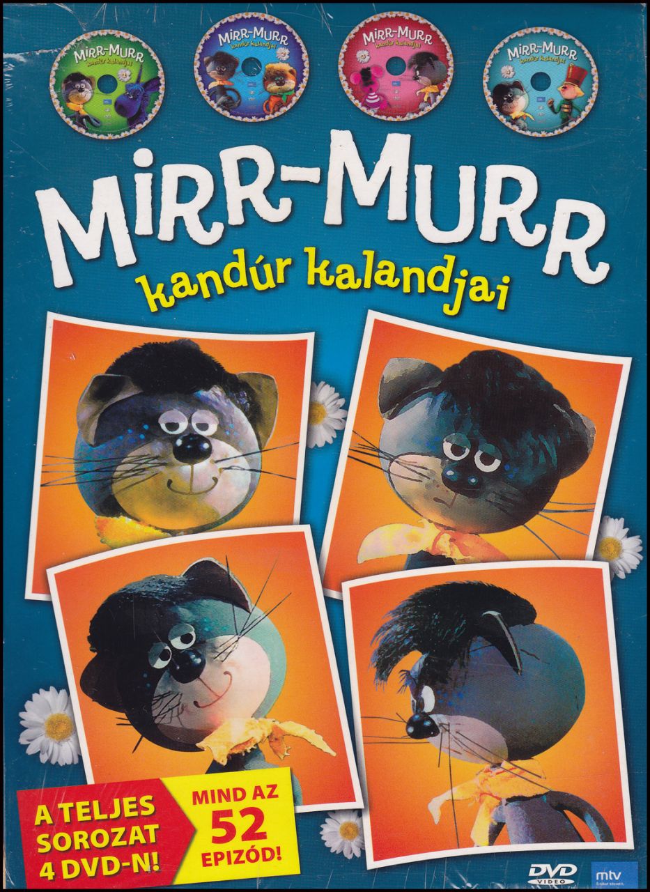 Mirr –Murr a kandúr kalandjai: 4 DVD egy csomagban (DVD)