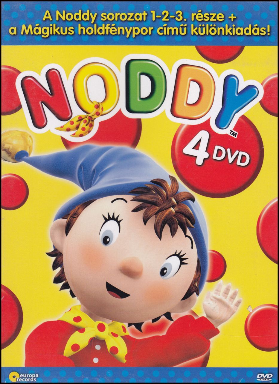 Noddy sorozat 1., 2., 3. része + a Mágikus holdfénypor 4 DVD egy dobozban (DVD) Noddy sorozat 1., 2., 3. része + a Mágikus holdfénypor 4 DVD egy dobozban (DVD)