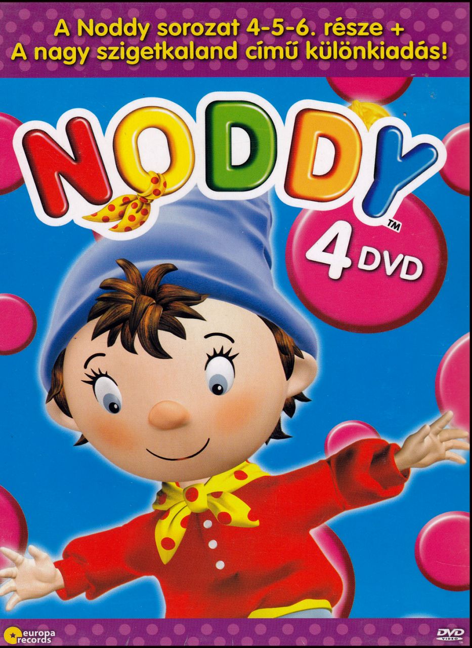 Noddy sorozat 4., 5., 6. része + A nagy szgetkaland 4 DVD egy dobozban (DVD)