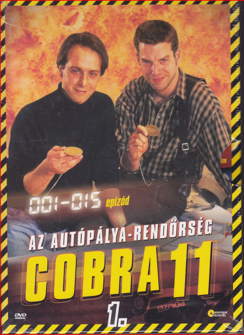 Cobra 11 /1./ 1. - 15. epizód, 4 lemezen (DVD)