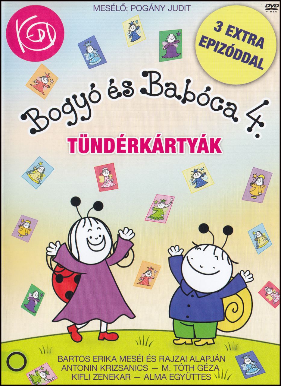 Bogyó és Babóca 4. Tündérkártyák (DVD) Bogyó és Babóca 4. Tündérkártyák (DVD)