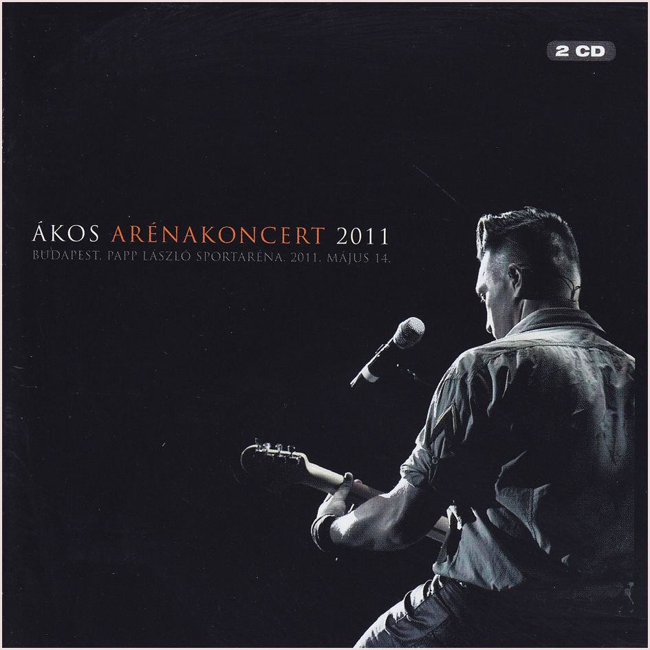 Ákos: Arénakoncert 2011(CD) dupla