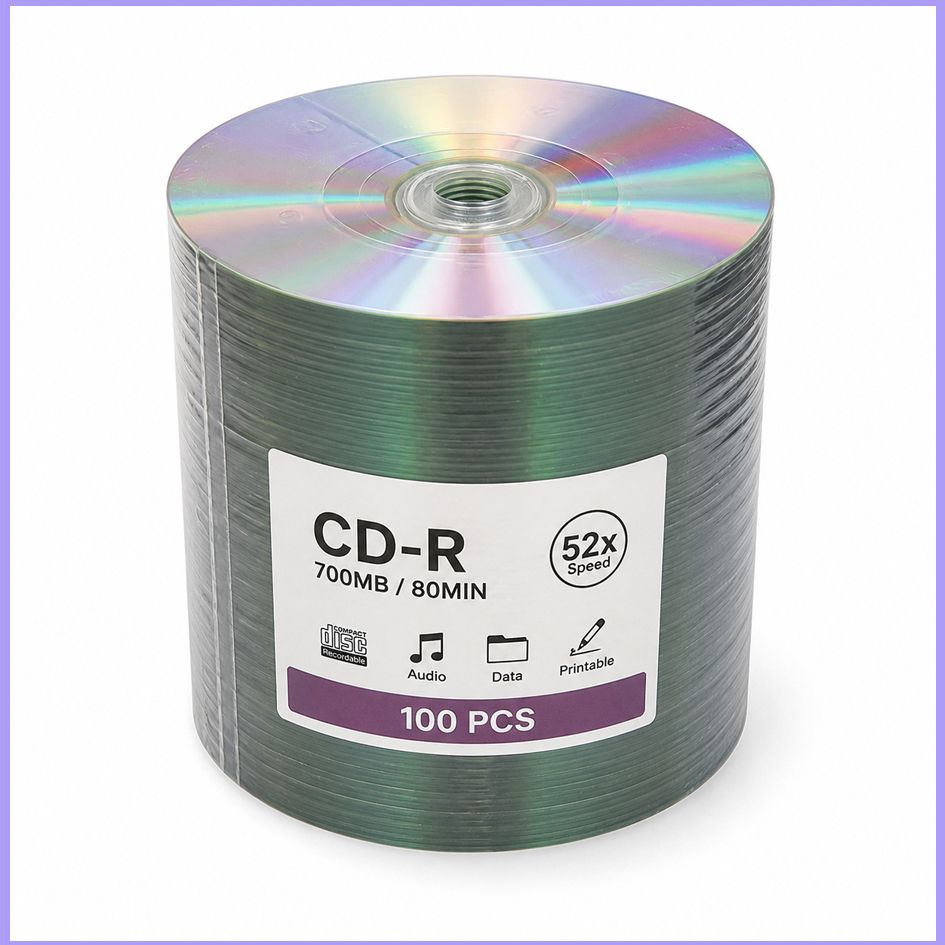 Írható CD 100 db-os csomag